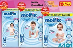 MOLFİX BEBEK/ÇOCUK BEZİ ÇEŞİTLERİ